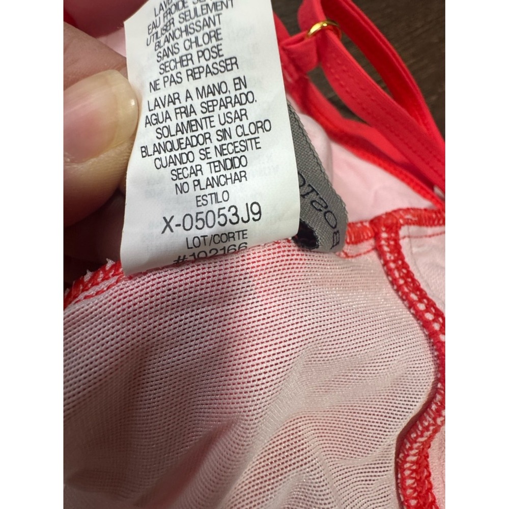 Boston Proper Womens Swim Sense Front Twist One Piece Swimsuit Sz 14 Ruched‎ - Picture 9 of 12